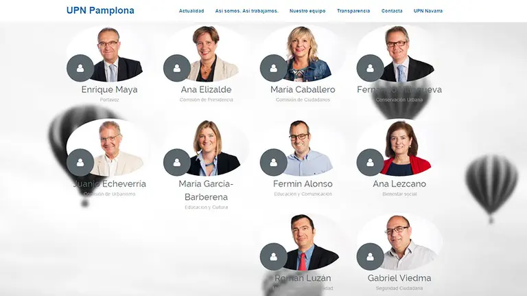 UPN estrena nueva web en Pamplona.