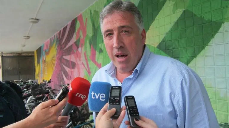El alcalde de Pamplona, Joseba Asirón. EUROPA PRESS.