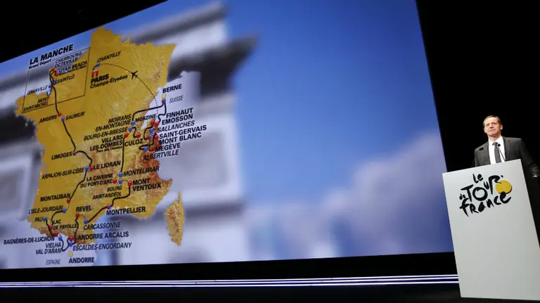 Presentación del Tour de Francia 2016. EFE.