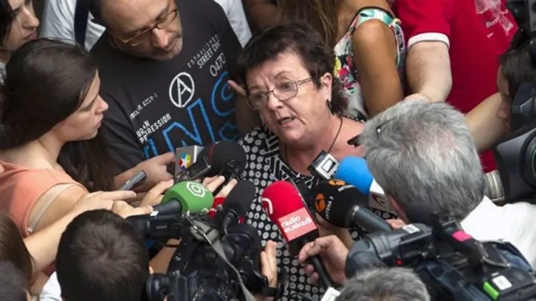 La consejera de Interior, María José Beaumont. EFE.