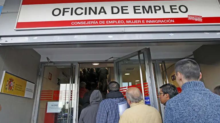 Oficina de empleo. EFE.
