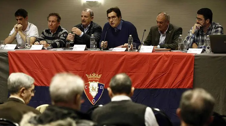 Junta Gestora de Osasuna. EFE