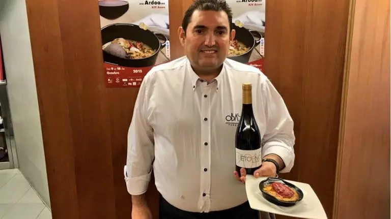 Pedro Amatia del bar Obas.