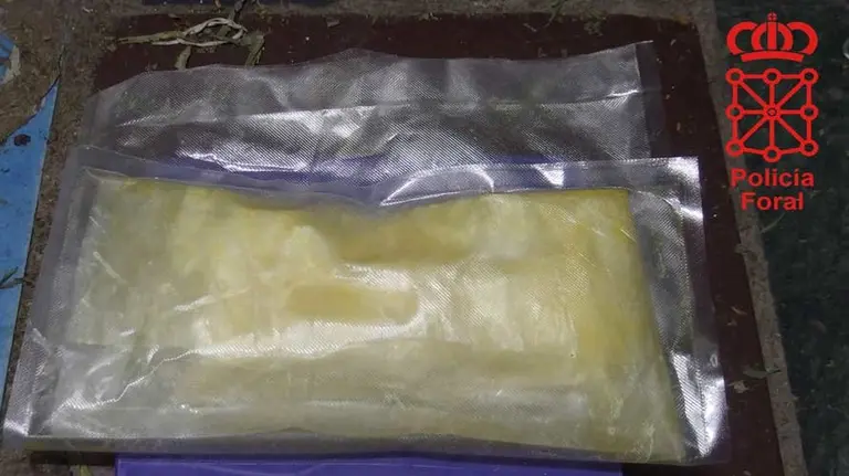 Speed dentro de una bolsa de plástico. Navarra.com