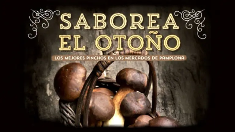 Cartel de 'Saborea el otoño'.