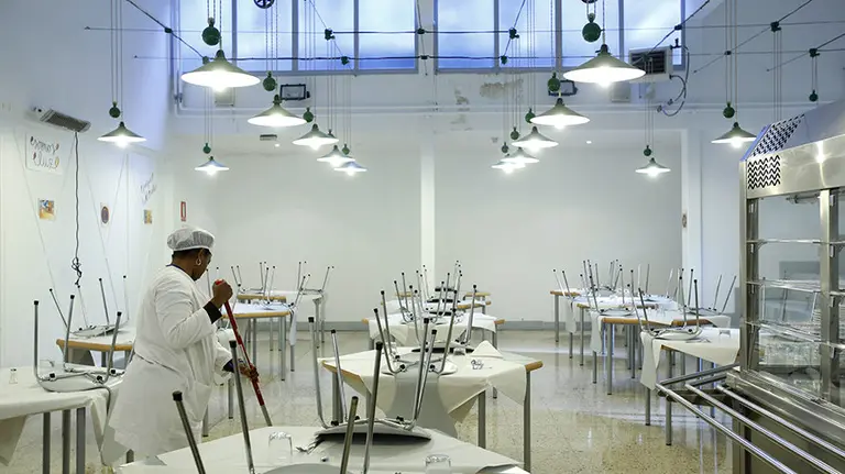 Comedor social de Pamplona.