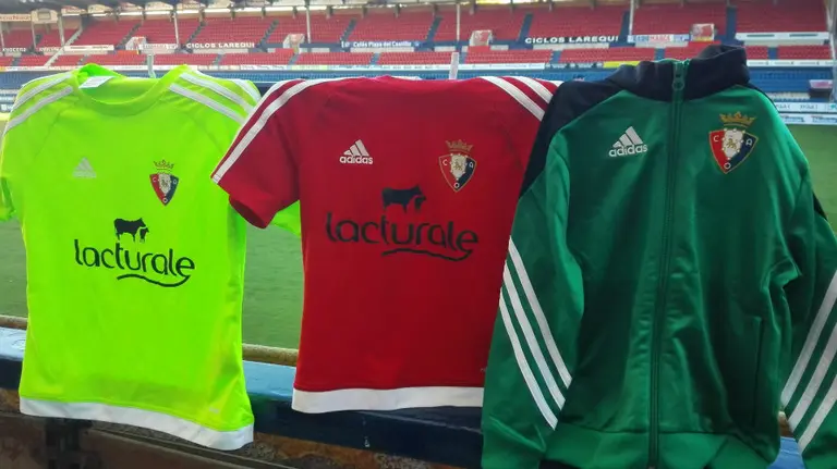 Equipaciones de Fundación Osasuna.