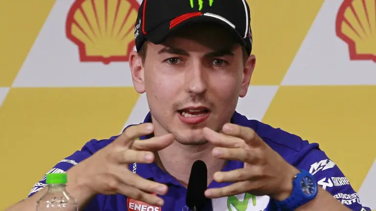 El piloto español Jorge Lorenzo. EFE.