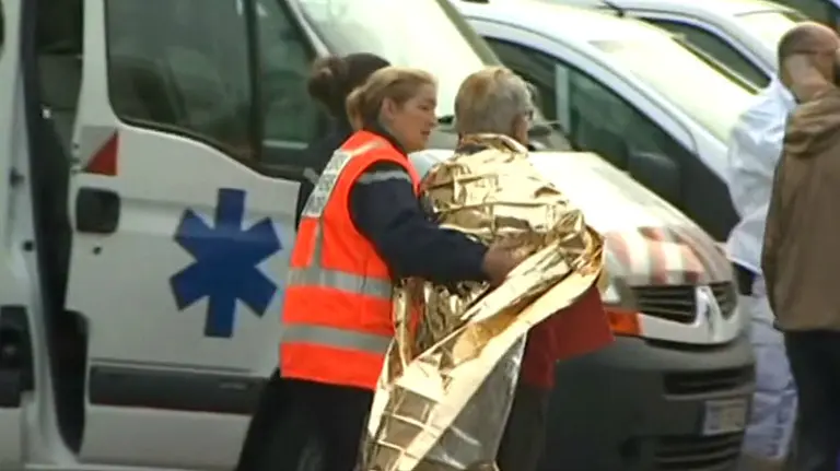 Vídeo accidente Francia