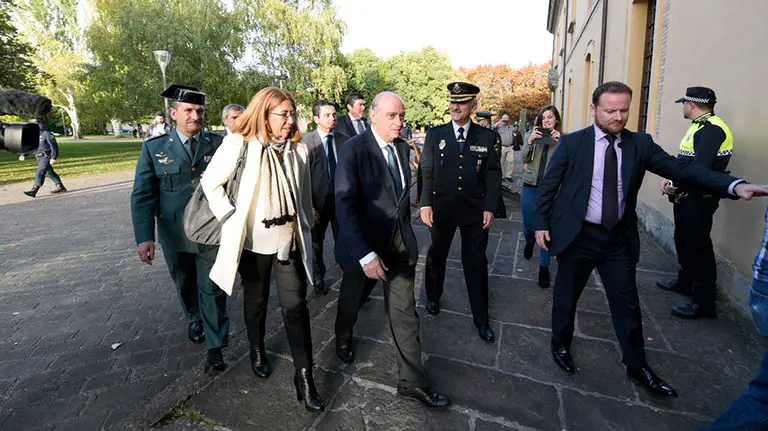 Inauguración de la exposición de la Policía Nacional en la Ciudadela. PABLO LASAOSA 2