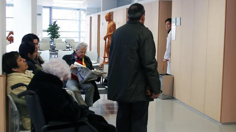 Un ambulatorio en Navarra.