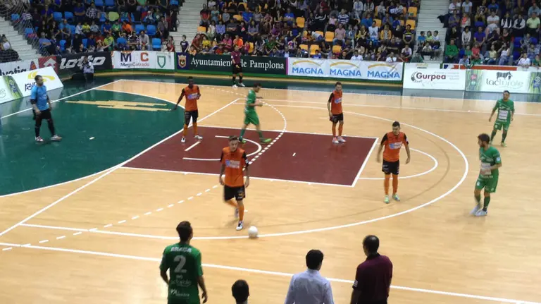 Partido del Magna Gurpea en Pamplona.