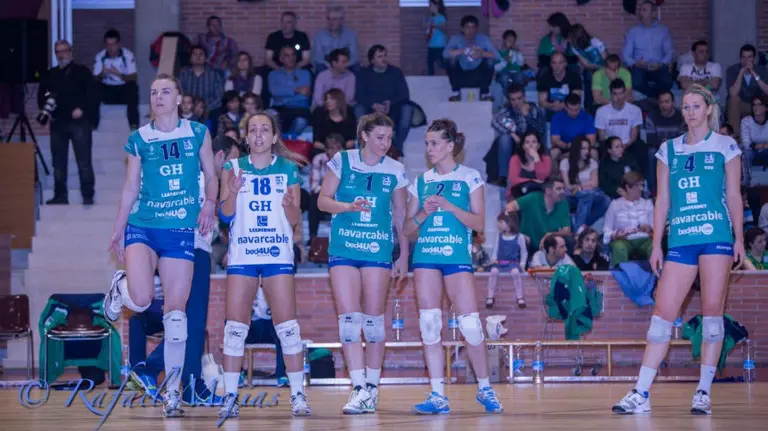 Jugadoras del GH Leadernet Navarcable.