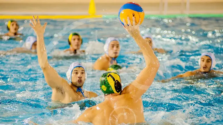 Partido del WP Navarra. Foto de Josean Ruíz.