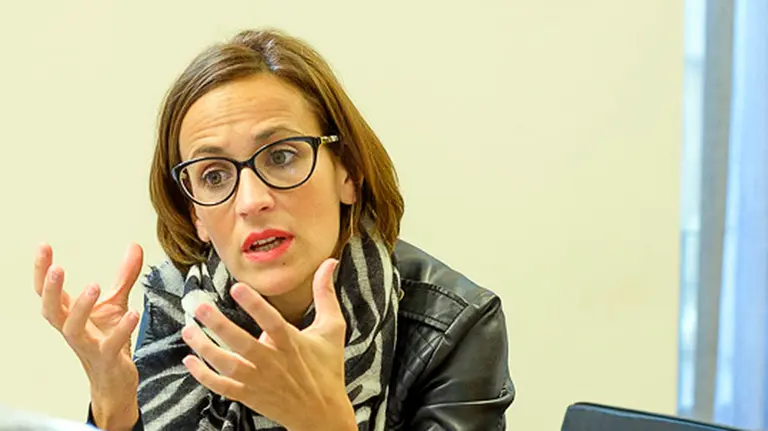 María Chivite. PABLO LASAOSA