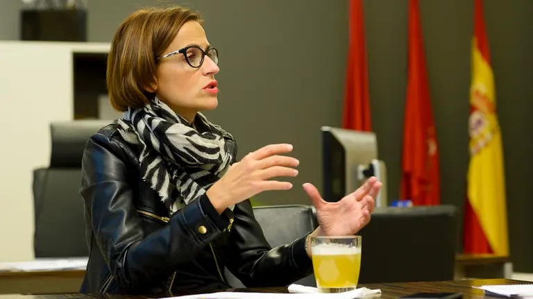 María Chivite. PABLO LASAOSA