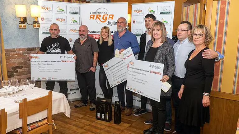 Entrega premios Luminosos Arga