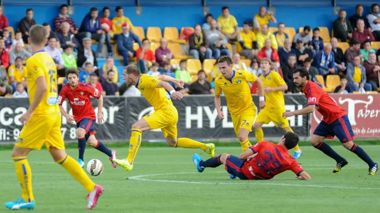 Partido Osasuna-Alcorcón. EFE.