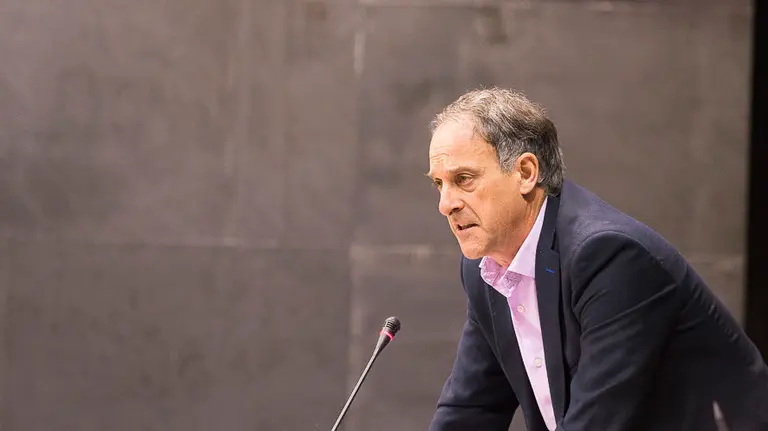 Adolfo Araiz, portavoz de Bildu en Navarra.