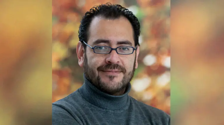 El investigador Omar Rosas.