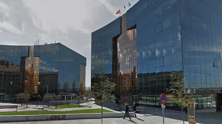 Edificios inteligentes en Pamplona donde se encuentra la sede de Eitb en Navarra.