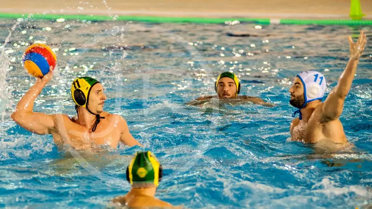 Jugada de ataque del WP Navarra en Amaya.