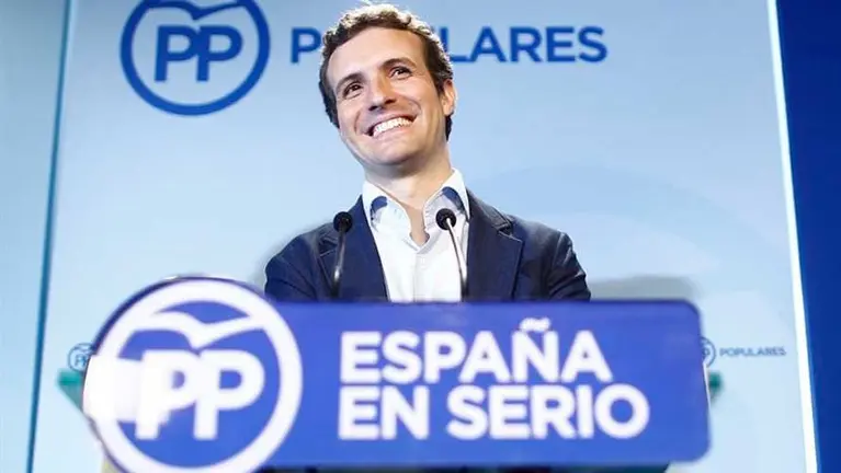 Pablo Casado del Partido Popular.
