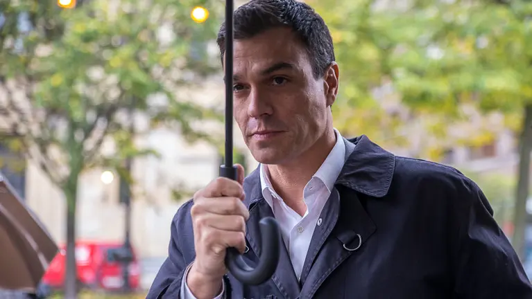 Visita de Pedro Sánchez (PSOE) a Pamplona para grabar un programa para la Sexta Noche de Iñaki López. IÑIGO ALZUGARAY. -8