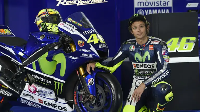 El piloto italiano Valentino Rossi (Yamaha).
