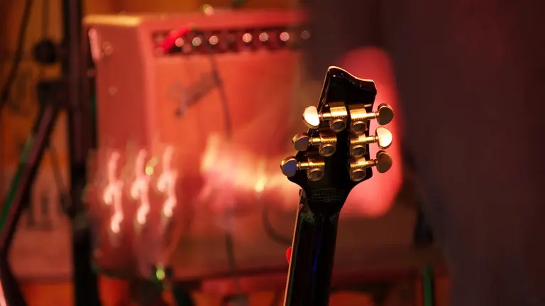 Guitarra eléctrica. 