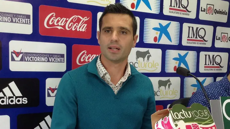 Miguel Flaño en rueda de prensa.