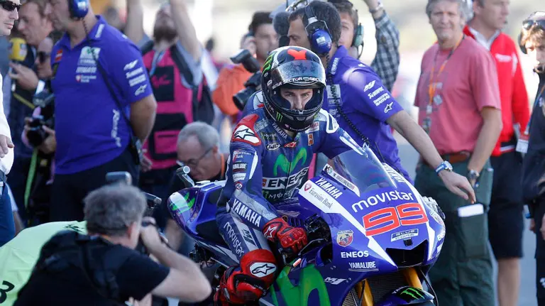 El piloto español Jorge Lorenzo. Efe.