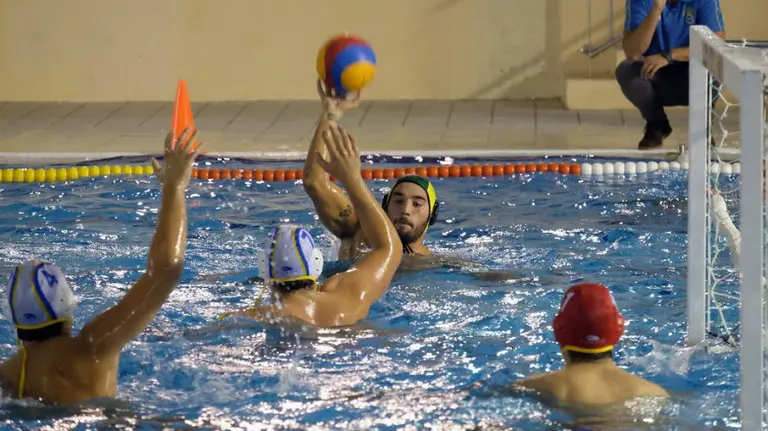 Partido WP Navarra-Sabadell. Foto Ángel Artola.