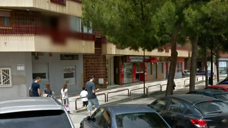 Calle Manuel Escoriaza y Fabro (Zaragoza), vía en la que tuvieron lugar los hechos.