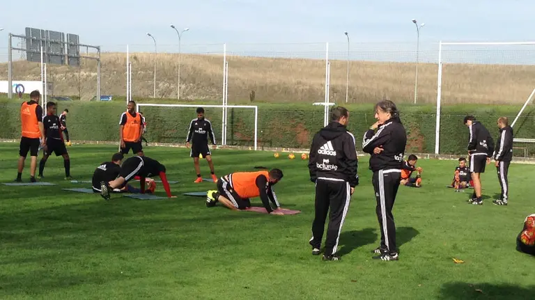 Entrenamiento de Osasuna.