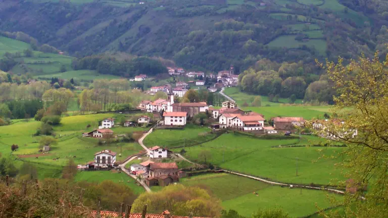 Vista de Lekaroz. ARCHIVO