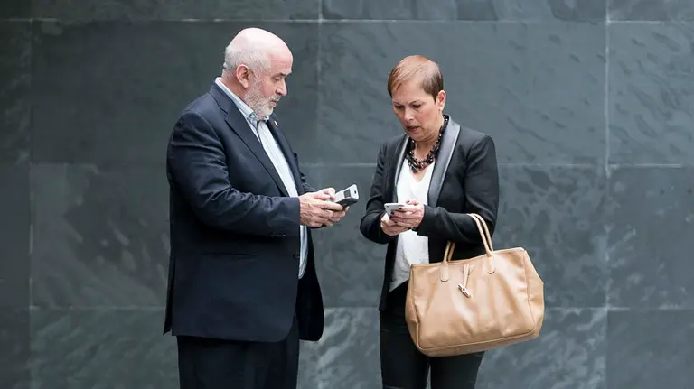 Parlamentarios de UPN, PP, PSN-PSOE, Geroa Bai, EH Bildu, Podemos, Izquierda Ezkerra durante un pleno en el Parlamento de Navarra