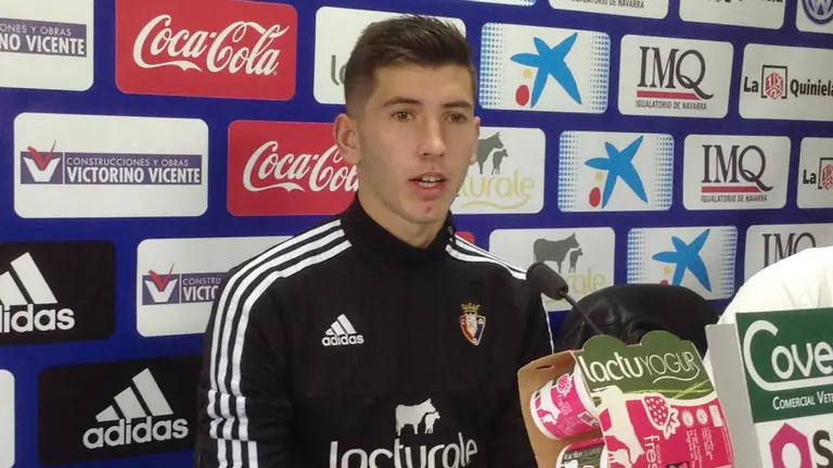 David García en rueda de prensa.