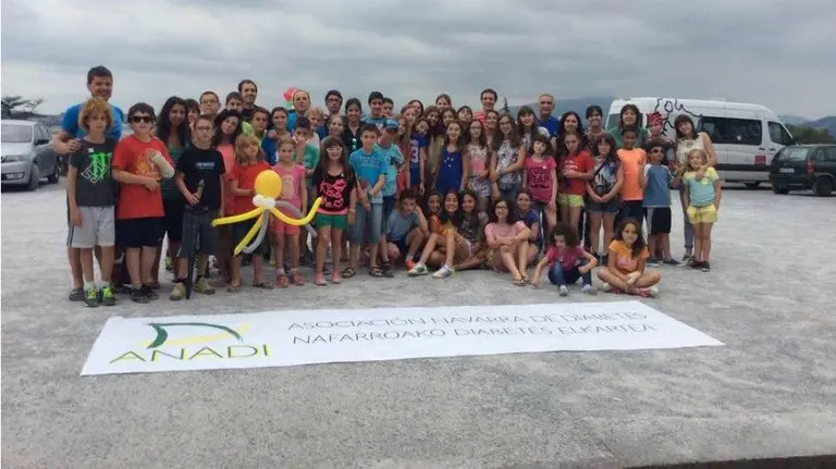 Iniciativa con niños organizada por ANADI.