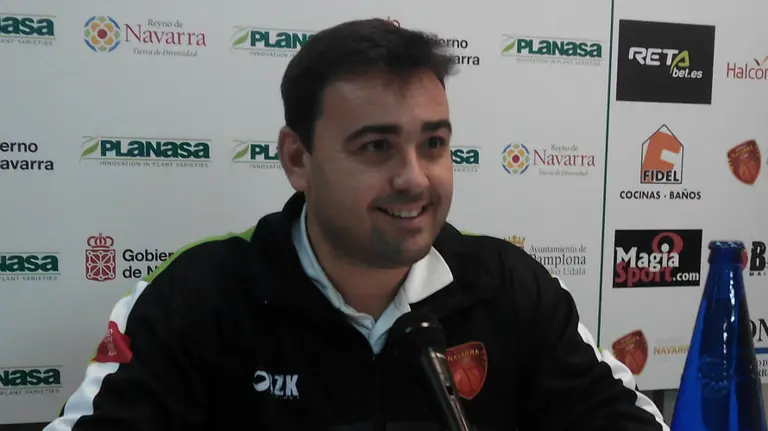 Sergio Lamúa en rueda de prensa.