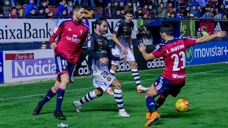 Partido Osasuna-Mallorca (2-1) disputado en El Sadar. IÑIGO ALZUGARAY. -43