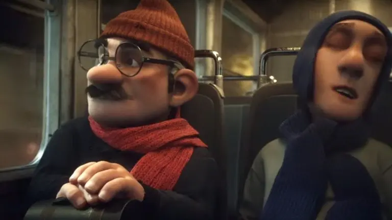 Anuncio lotería de Navidad.