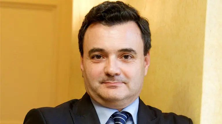 Rafael Teijeira, presidente del Colegio de Médicos de Navarra.