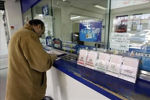 Una administración de lotería. EFE