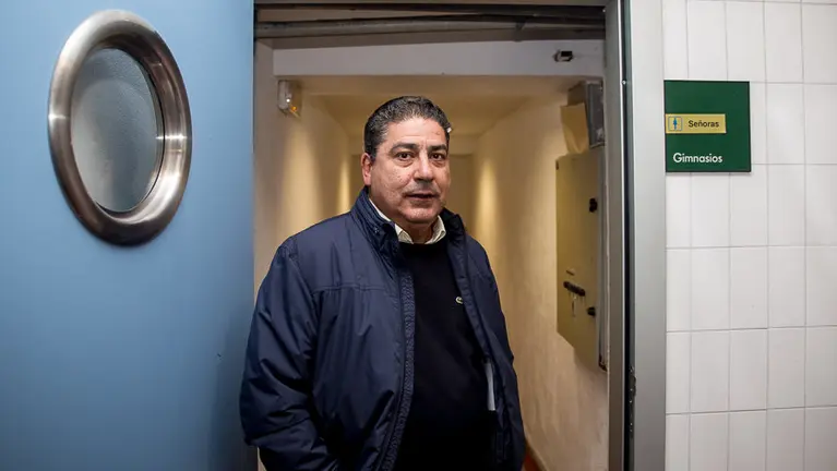 Carlos Rodr&iacute;guez Espinosa. Presidente del Campo de Deportes Larraina. I&Ntilde;IGO ALZUGARAY. -1