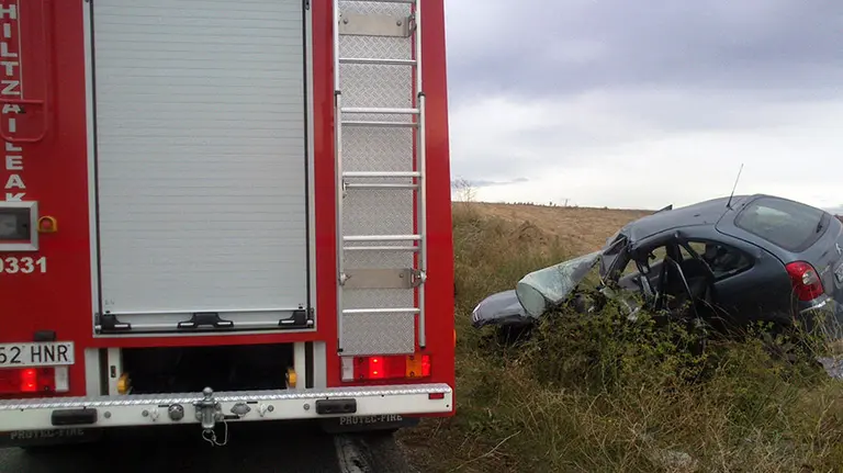 Accidente en Dicastillo en 2013