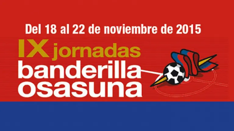 Cartel de la novena semana de la banderilla osasunista.