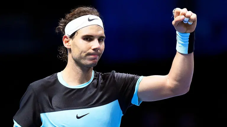 Rafa Nadal sigue adelante en el Másters de Londres. Efe.