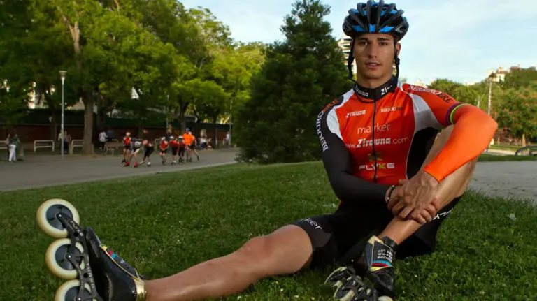 El patinador Ioseba Fernández. Foto web rollerenlinea.com