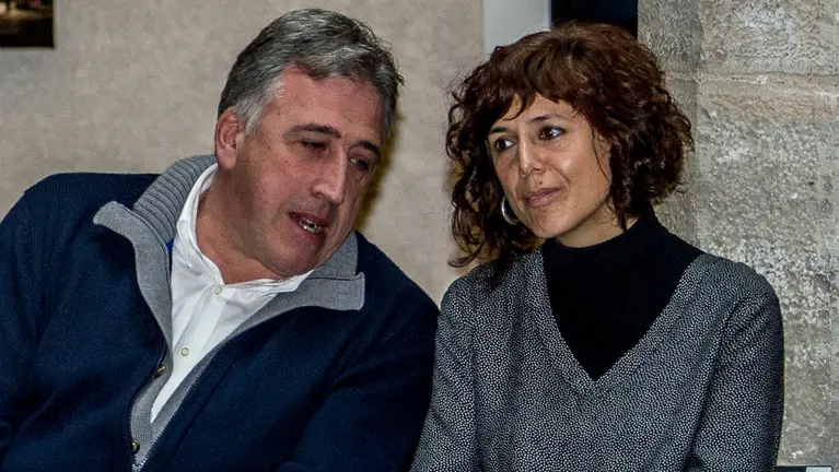 Presentación del proyecto de Presupuestos del Ayuntamiento de Pamplona para 2016 en el palacio de Condestable. IÑIGO ALZUGARAY. -37